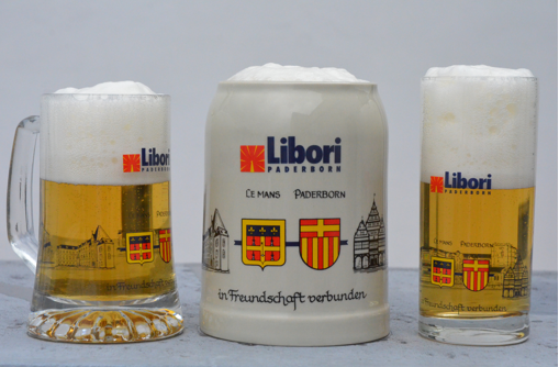 Biergläser mit Libori Gravur